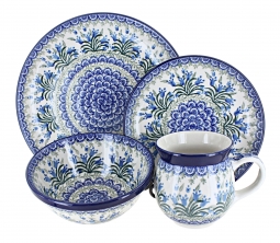 Tulip Bouquet 4 PC Place Setting - Service for 1